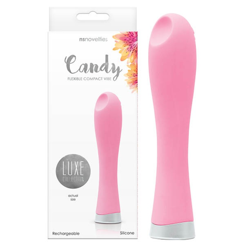 Luxe Candy Flexible Compact Vibe  - Pink